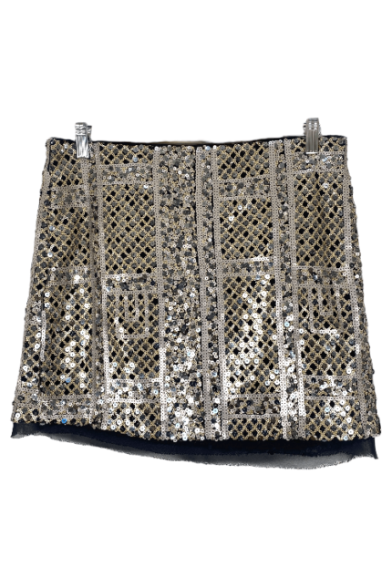 Falda Forever 21 Dorada
